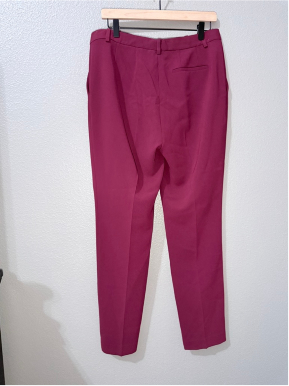 Women's Theory Treeca Full Length Pant in Admiral Crepe Trousers Size 10 - Picture 6 of 8